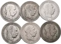 1 Koruna lot 6 kusů - fotografie 2