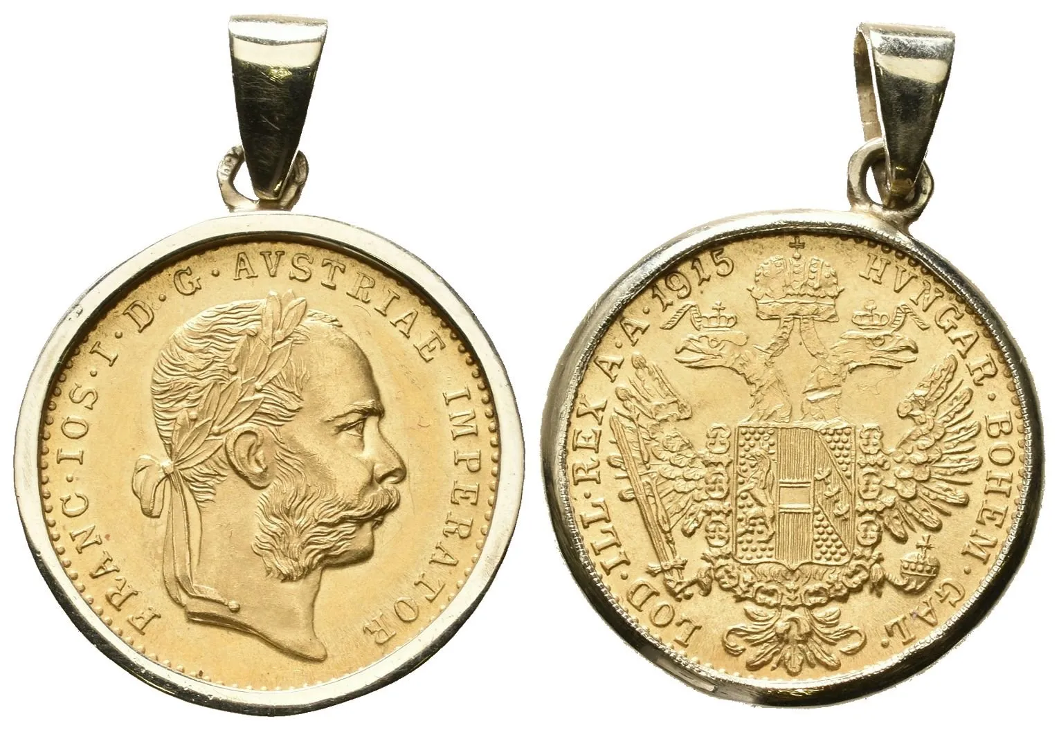Dukát 1915 - přívěsek