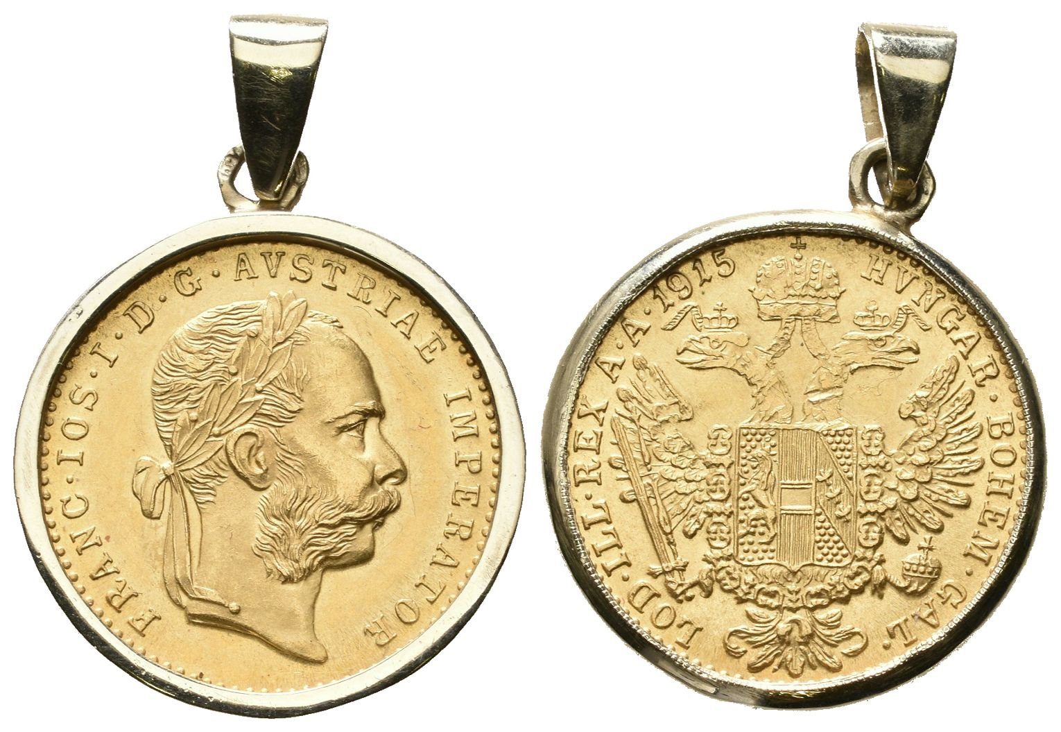 Dukát 1915 - přívěsek