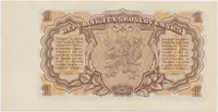 Československo, 1 Koruna 1953, tisk Praha, série ME, Hej.89b1 - fotografie 2