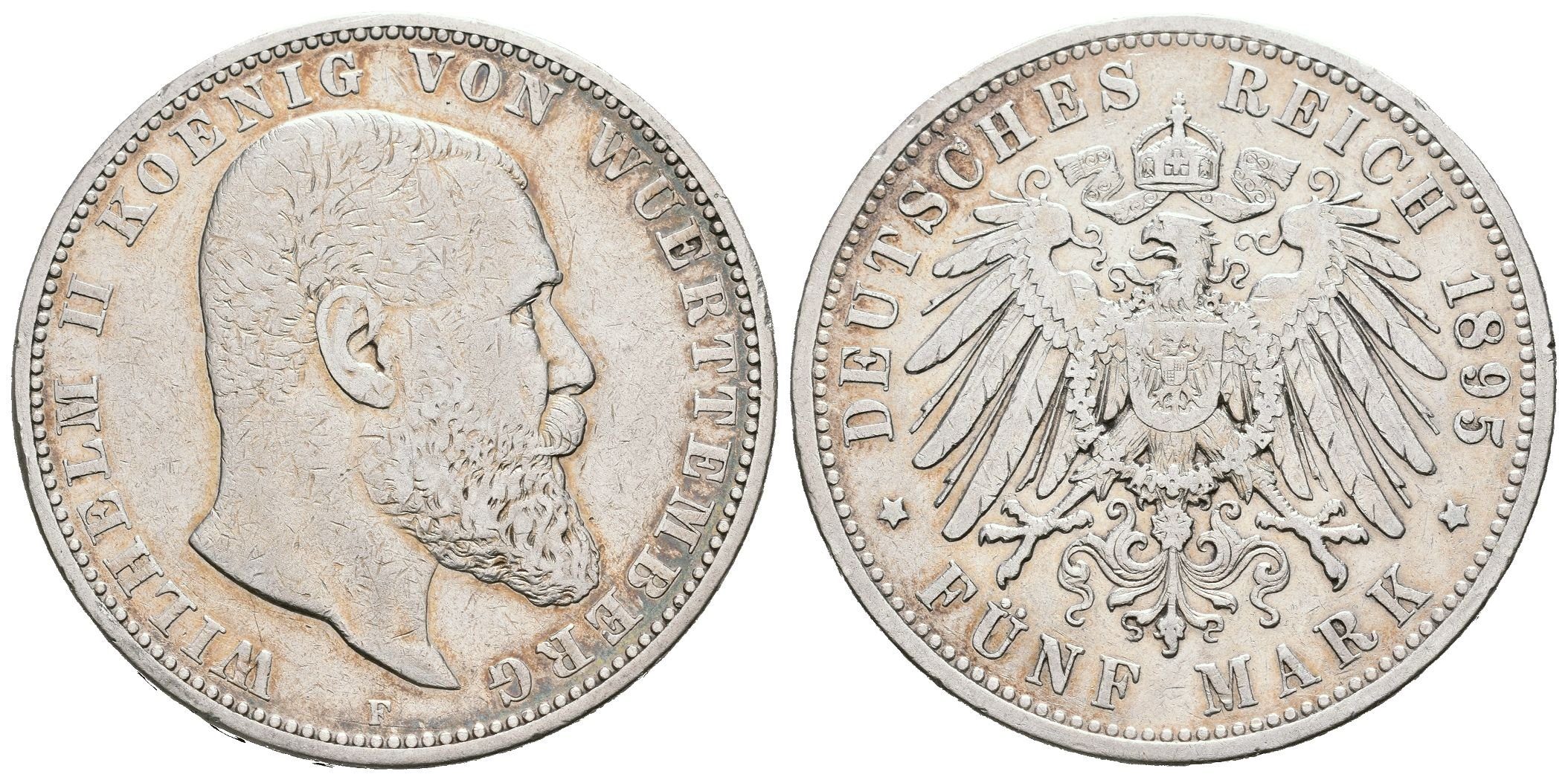Württembersko, 5 Marka 1895