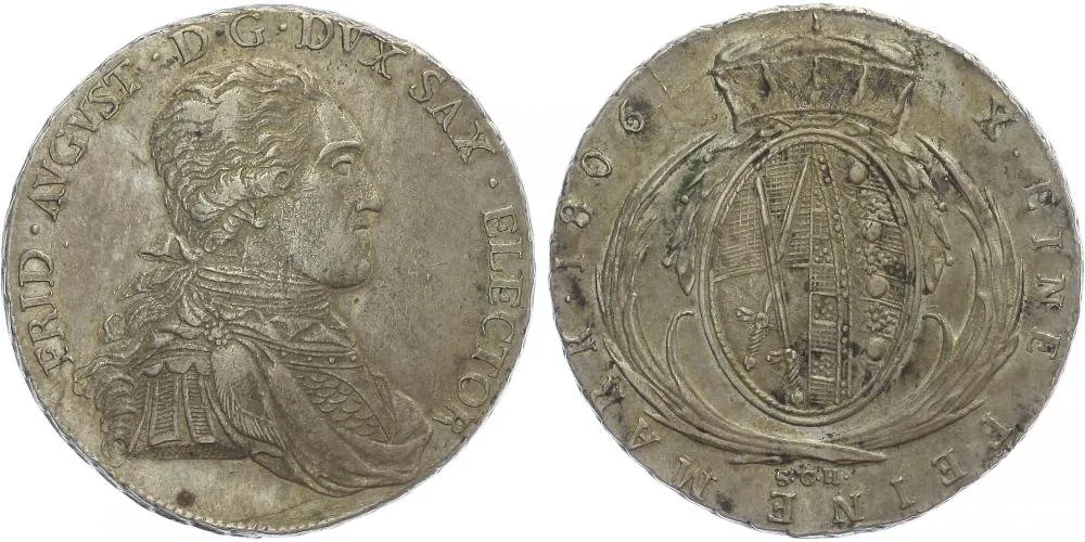 Sasko, Friedrich August III./I., 1763 - 1827 — 1