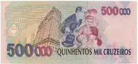 Brazílie, 500 Cruzeiros Reais (1993), P.239 - fotografie 2