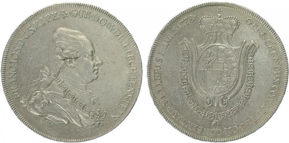 Liechtenstein, Franz Josef I., 1772 - 1781 — 1