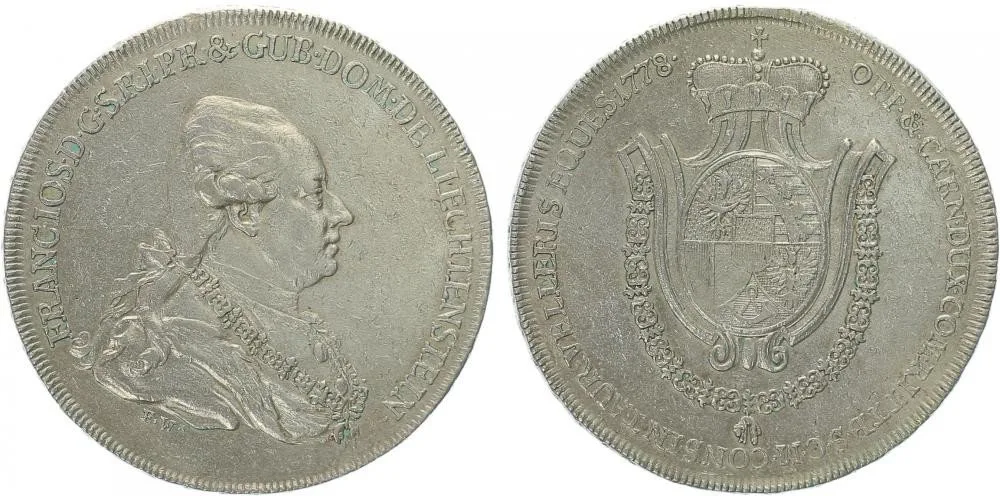 Liechtenstein, Franz Josef I., 1772 - 1781 — 1