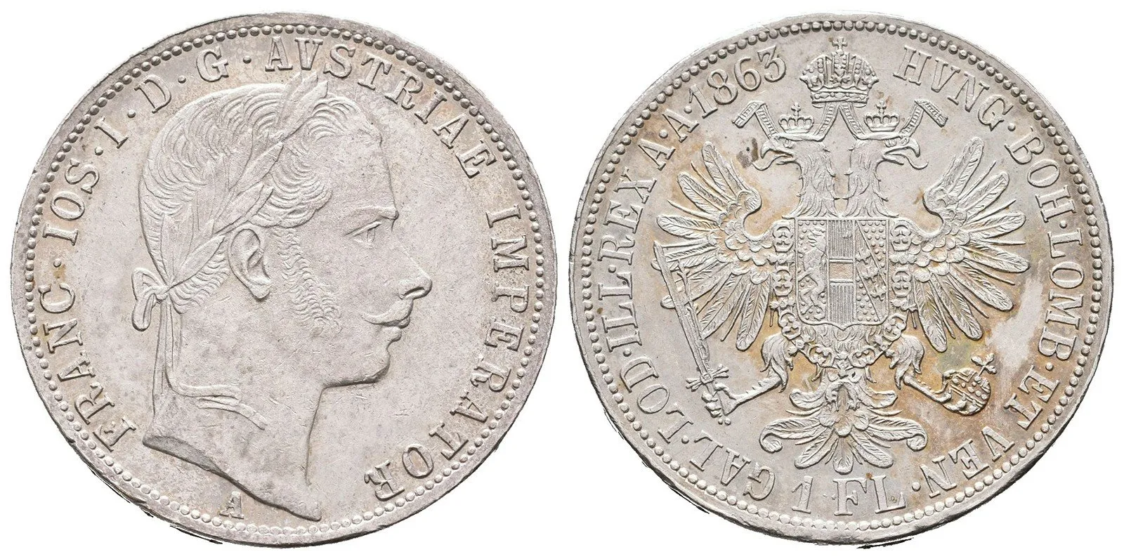Rakouská a spolková měna, 1857 - 1892 — 1