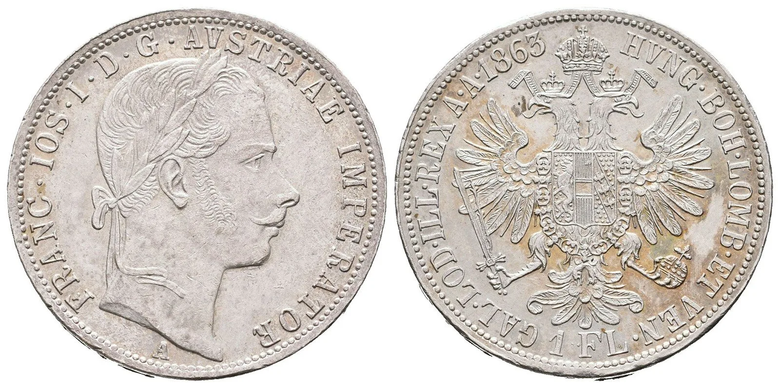 Rakouská a spolková měna, 1857 - 1892 — 1