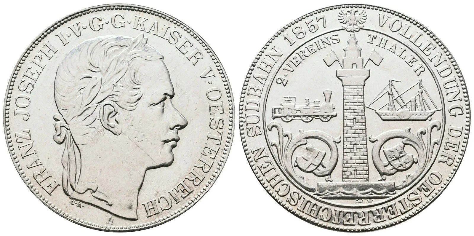Rakouská a spolková měna, 1857 - 1892 — 1