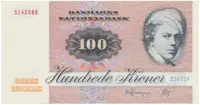 Dánsko, 100 Kroner 1987, P.51q