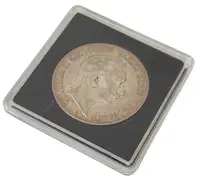 33 mm - Plastová kapsle/bublinka na mince QUADRUM - 1 kus