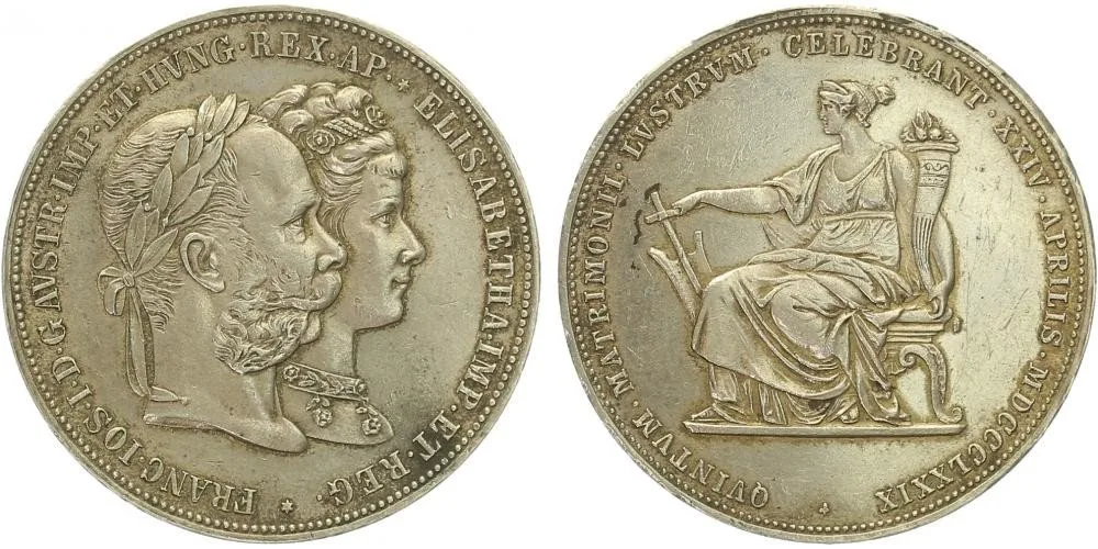 Rakouská a spolková měna, 1857 - 1892 — 1