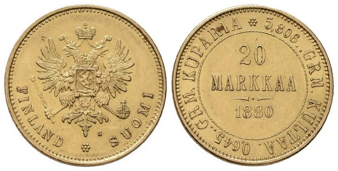 Ražby pro Finsko, Alexander II., 1855 - 1881 — 1