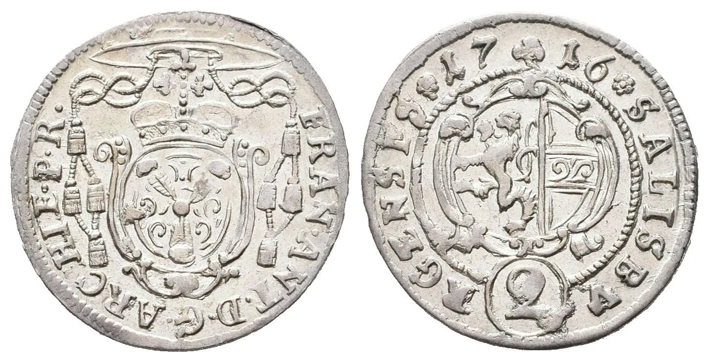 Salzburg - arcibiskupství, Franz Anton Harrach, 1709 - 1727 — 1