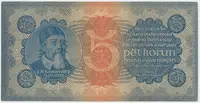 Československo, 5 Koruna 1921, série 6, Hej.18a