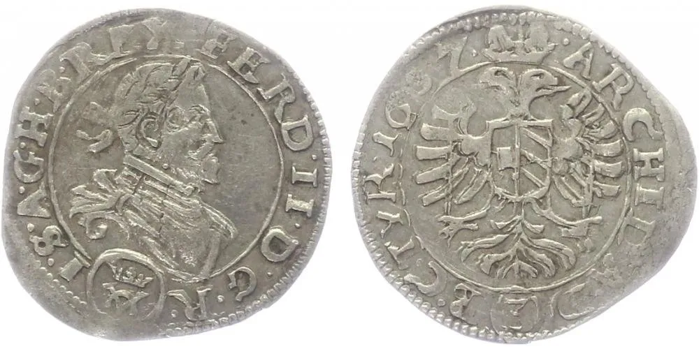 Ferdinand II., 1619 - 1637 (Mince dobrého zrna) — 1