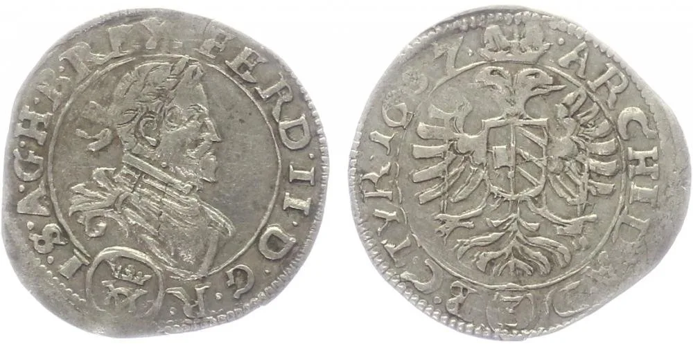 Ferdinand II., 1619 - 1637 (Mince dobrého zrna) — 1