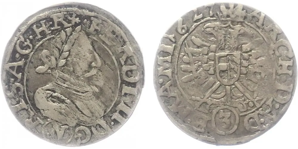 Ferdinand II., 1619 - 1637 (Mince dobrého zrna) — 1