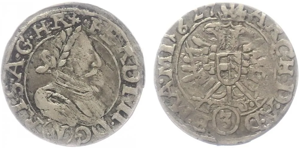 Ferdinand II., 1619 - 1637 (Mince dobrého zrna) — 1