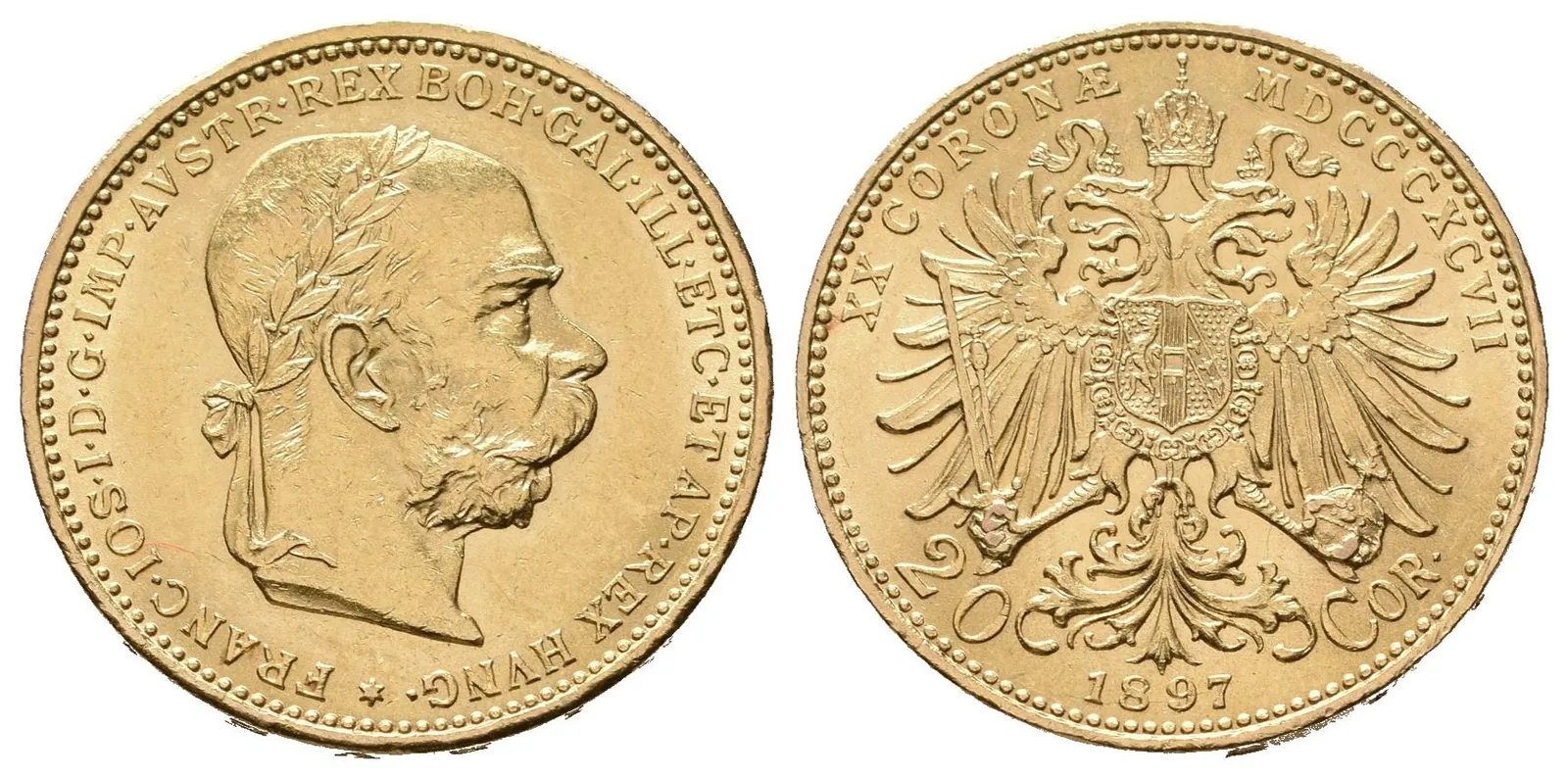 20 Koruna 1897