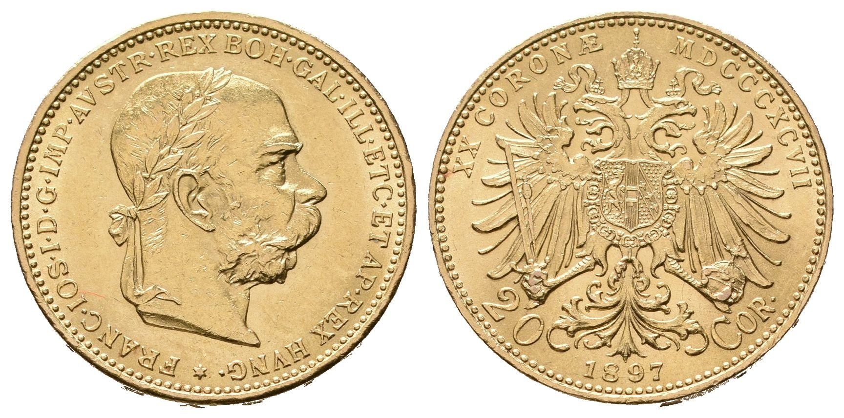 20 Koruna 1897