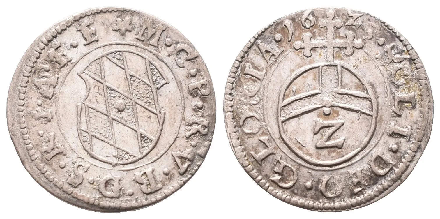 Bavorsko, 2 Krejcar 1625