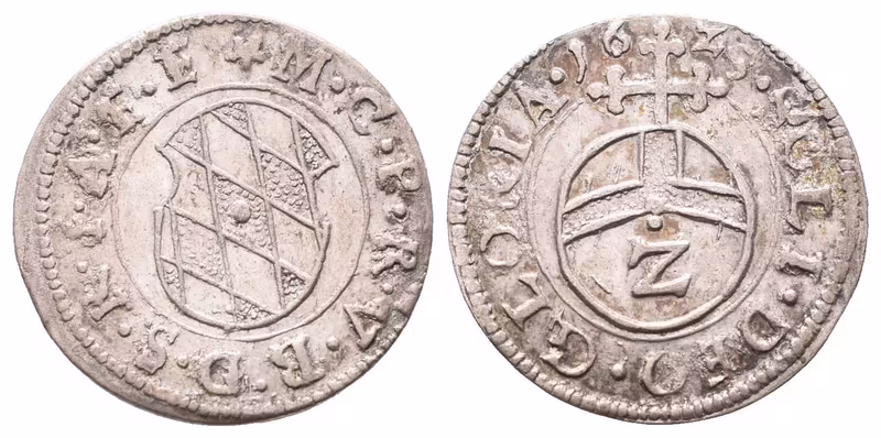 Bavorsko, 2 Krejcar 1625