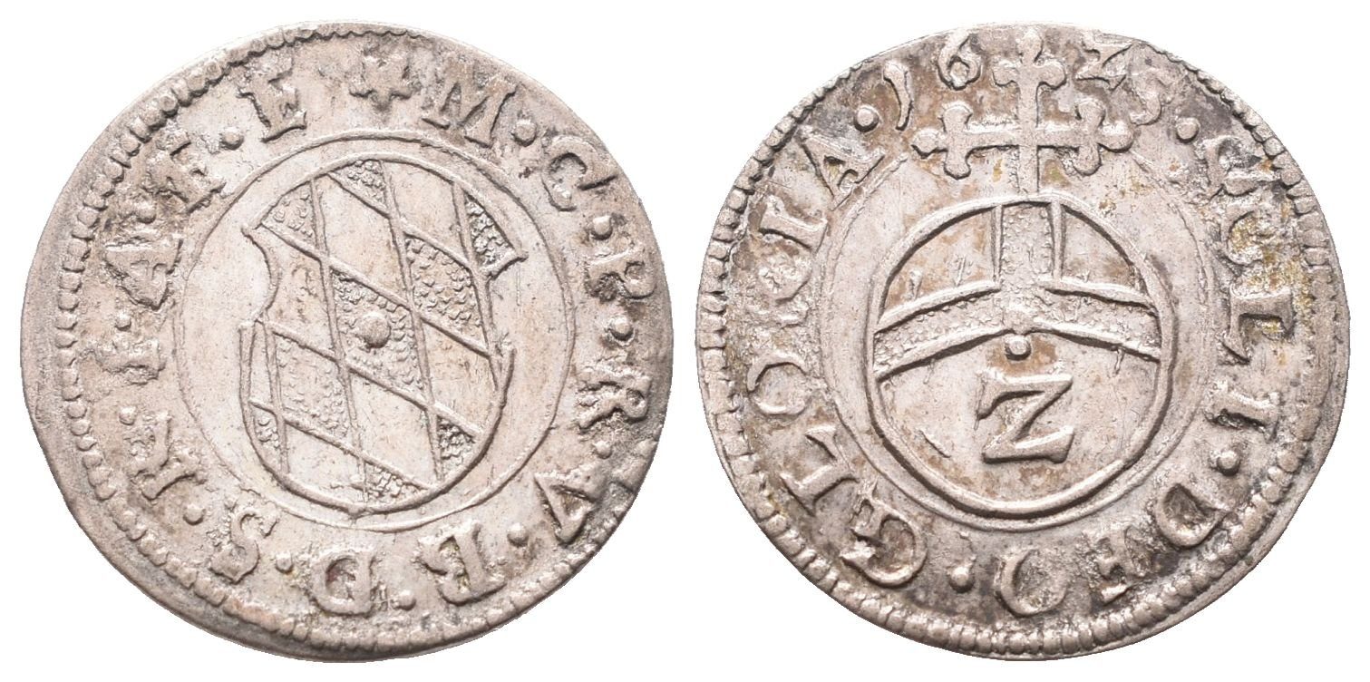 Bavorsko, 2 Krejcar 1625