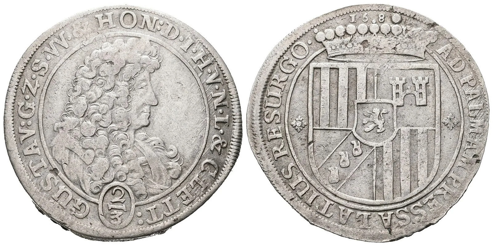 Sayn - Wittgenstein-Hohenstein, Gustav, 1657 - 1701 — 1