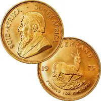 Jihoafrická republika, Krugerrand 1975 - fotografie 2