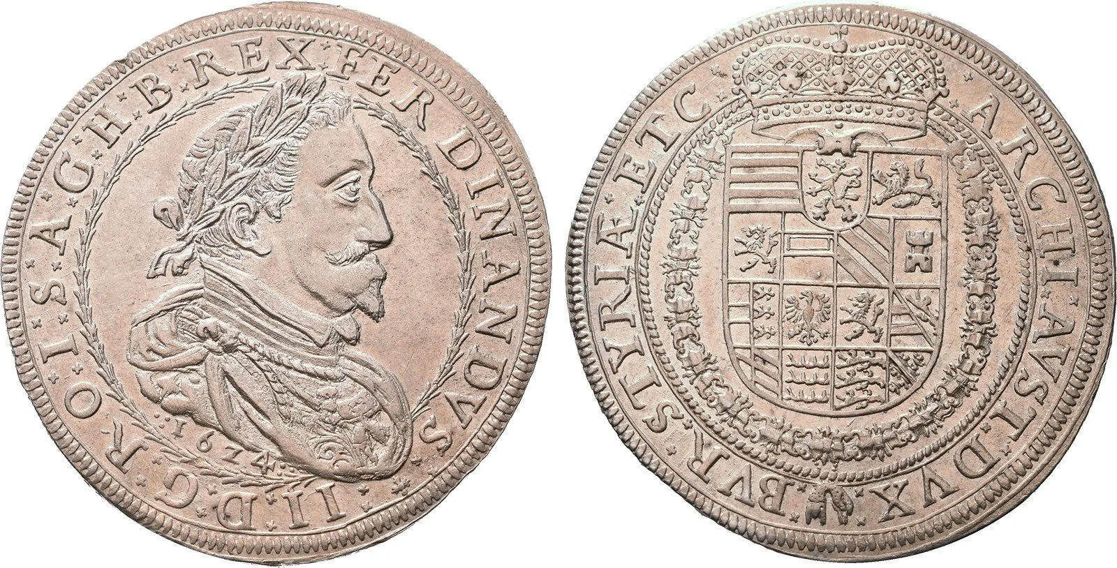 Ferdinand II., 1619 - 1637 (Mince dobrého zrna) — 1
