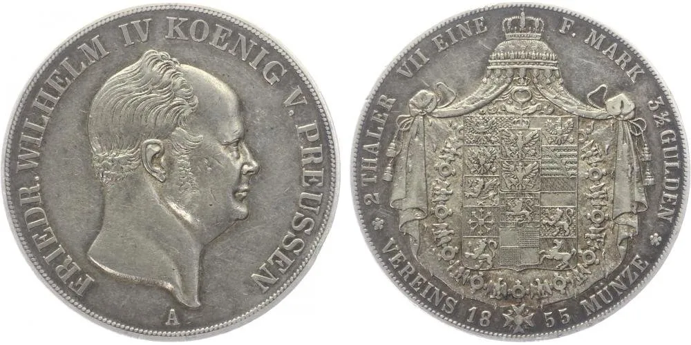 Prusko, Friedrich Wilhelm IV., 1840 - 1861 — 1