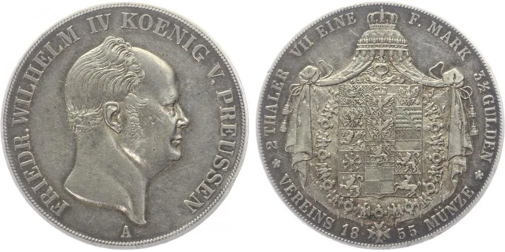 Prusko, Friedrich Wilhelm IV., 1840 - 1861 — 1
