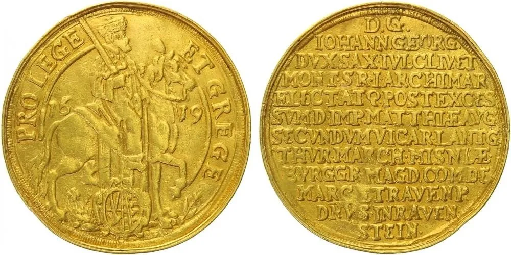 Sasko, Johann Georg I., 1615 - 1656 — 1