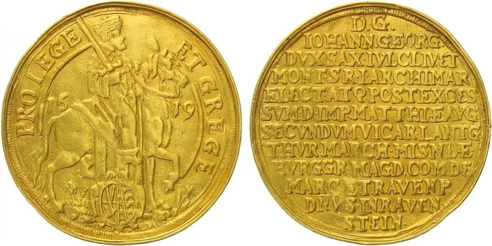 Sasko, Johann Georg I., 1615 - 1656 — 1