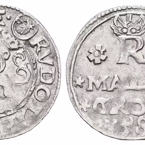Malý groš 1582, Jáchymov-Kádner, HN.3 (opis 7b), pěkná zachovalost, lehce ned.