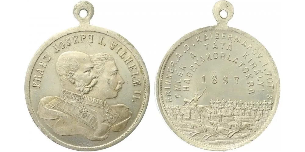 František Josef I., medaile vojenských manévrů — 1