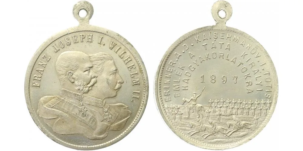 František Josef I., medaile vojenských manévrů — 1