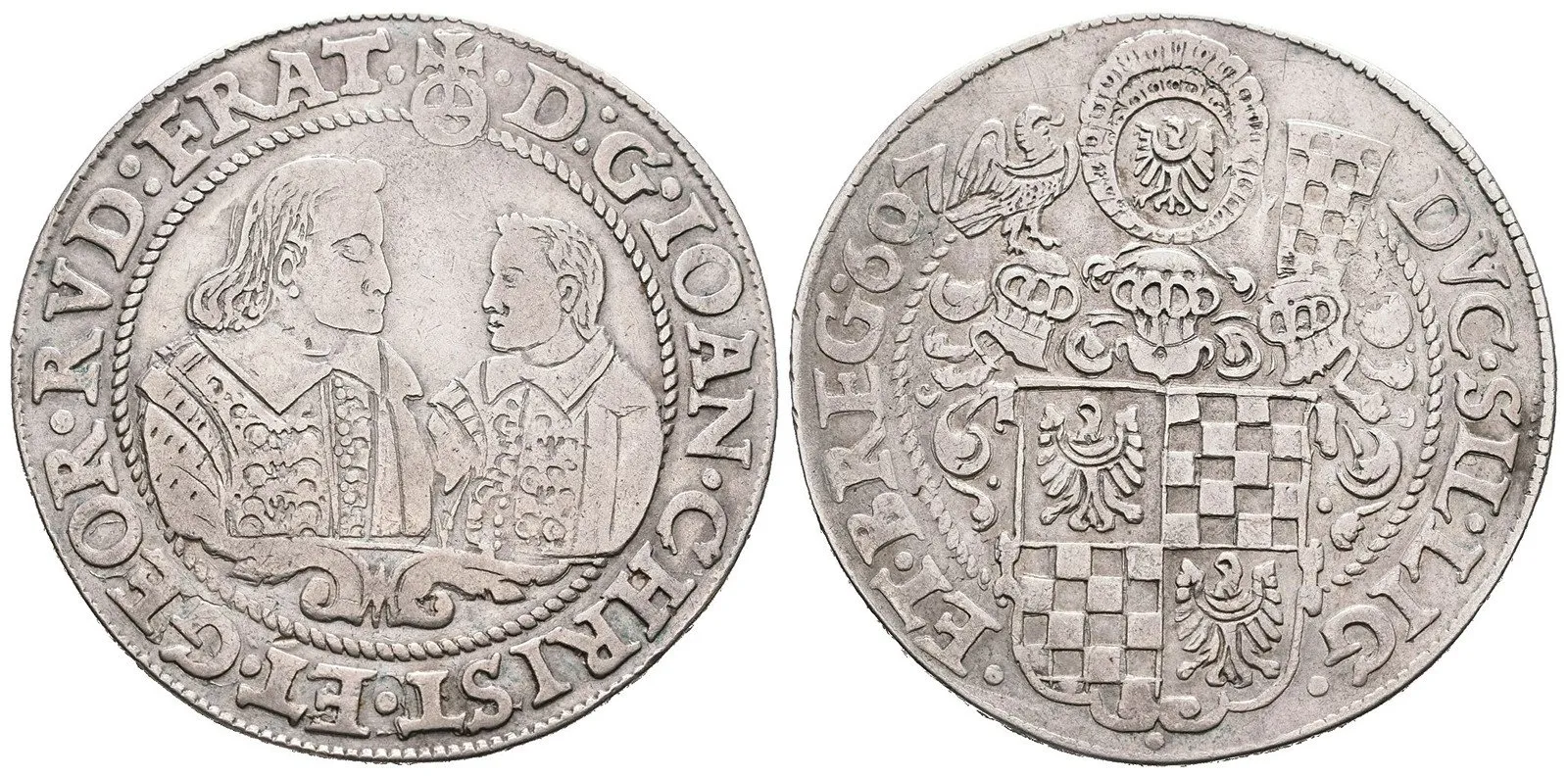 Lehnice - Břeh, Johann Christian a Georg Rudolf, 1602 - 1621 — 1