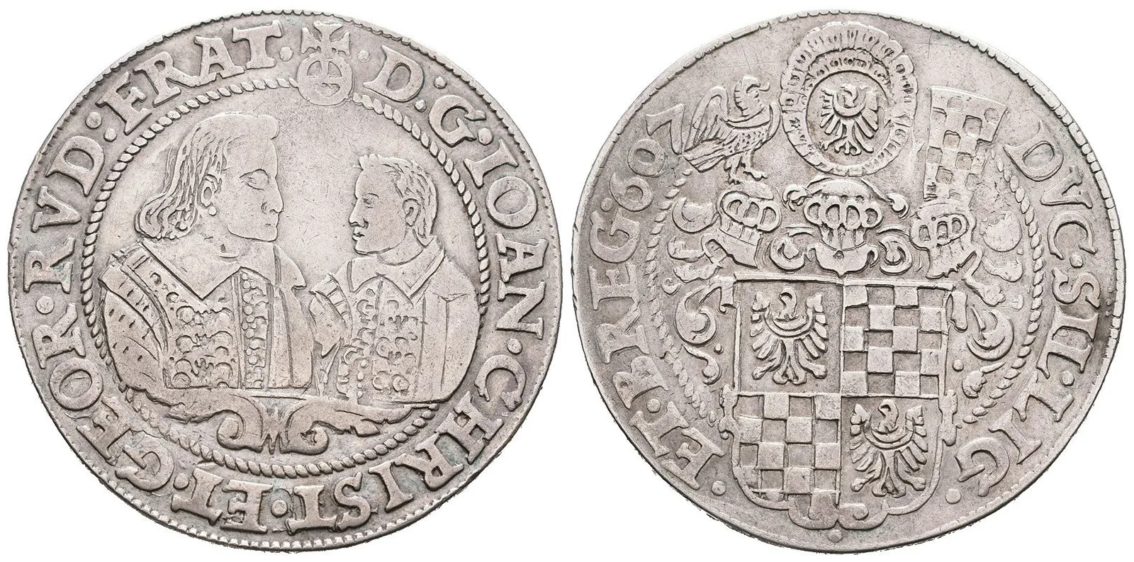 Lehnice - Břeh, Johann Christian a Georg Rudolf, 1602 - 1621 — 1