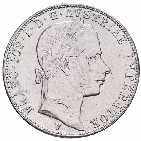 Zlatník 1858 V, pěkná zachovalost, zbytky lesku na Rv., rysky a drobné hranky_R!