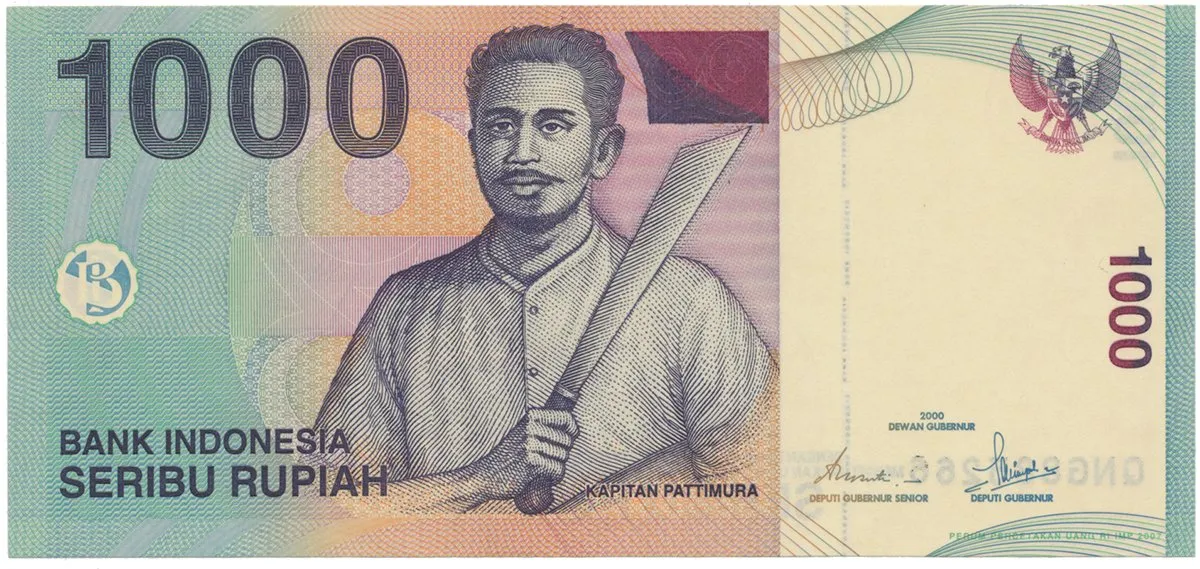Indonésie, 1000 Rupiah 2000~2013, P.141