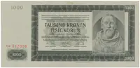 1000 Koruna 1942, II. vydání, série Ca, Hej.39a