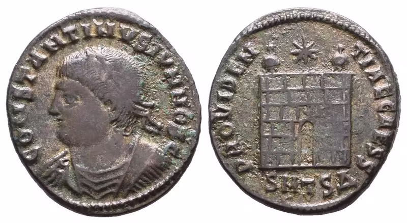 Constantinus II., follis