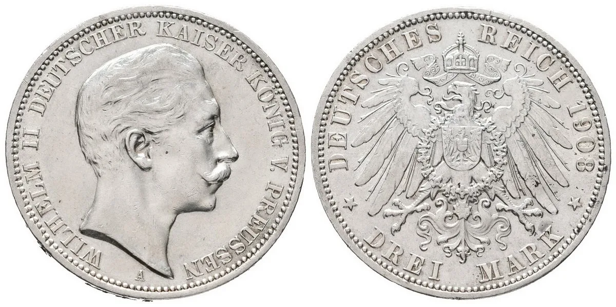 Prusko, Wilhelm II., 1888 - 1918 — 1