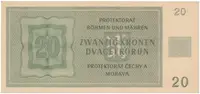 20 Koruna 1944, série G, Hej.40b - fotografie 2