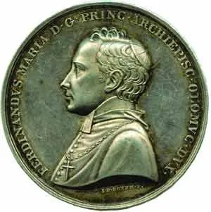 Olomouc - arcibiskupství, Ferdinand Maria Chotek, 1832 - 1836 — 1