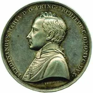 Olomouc - arcibiskupství, Ferdinand Maria Chotek, 1832 - 1836 — 1