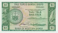 Západní Samoa, 1 Tala (1967), P.16dCS