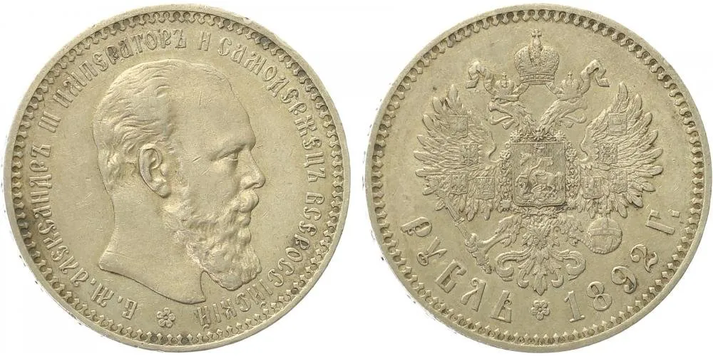 Rusko, Alexander III., 1881 - 1894 — 1