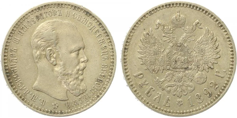 Rusko, Alexander III., 1881 - 1894 — 1